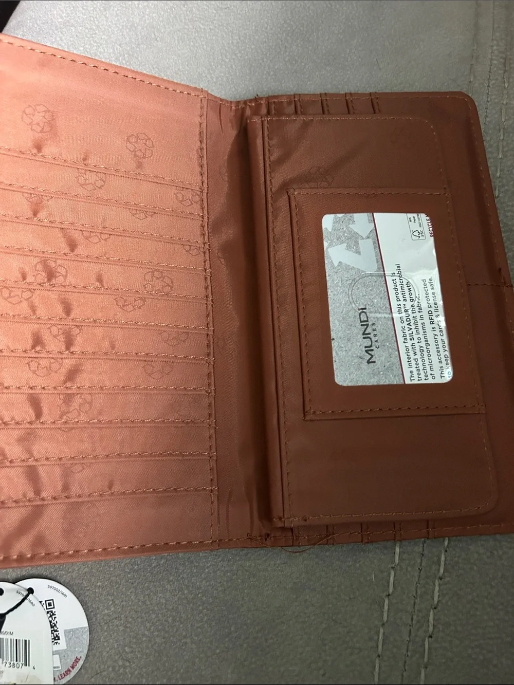 Mundi Brown Men's RFID Card & Key Holder Wallet
